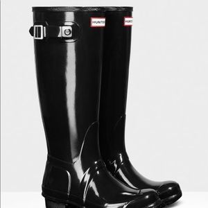 Hunter Women's Original Tall Gloss Rain Boots